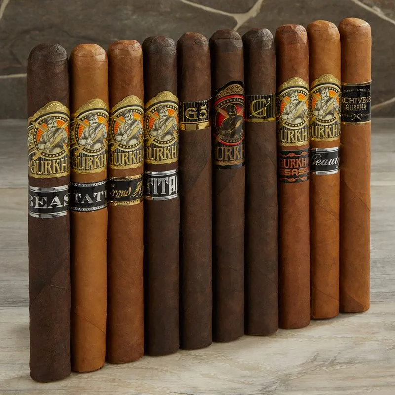 Gurkha 10-Count Churchill Sampler 10 Cigars