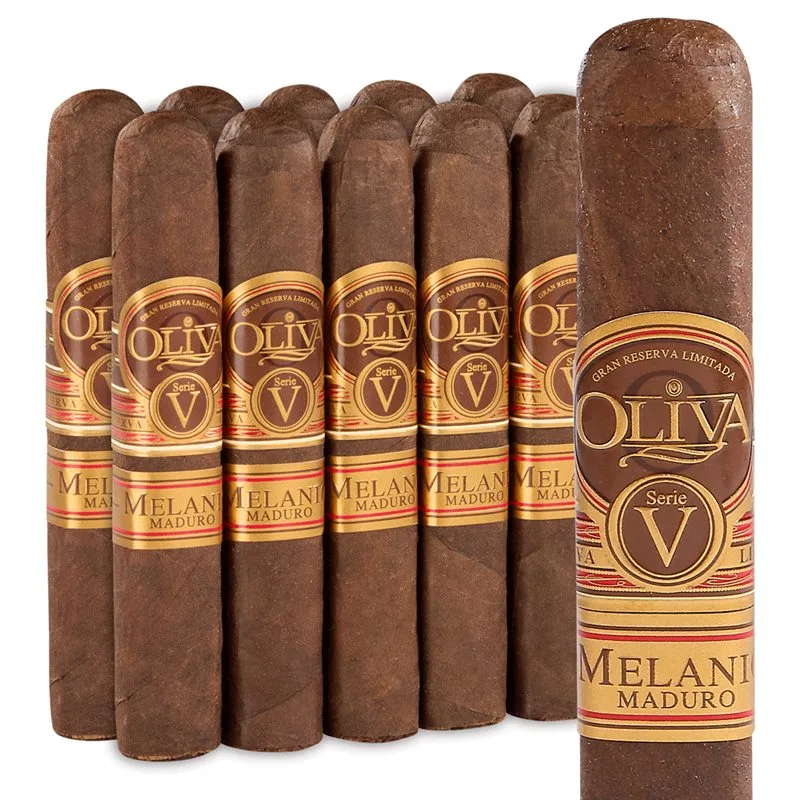 Oliva Serie 'V' Melanio Maduro Robusto (5.0"x52) Pack of 10
