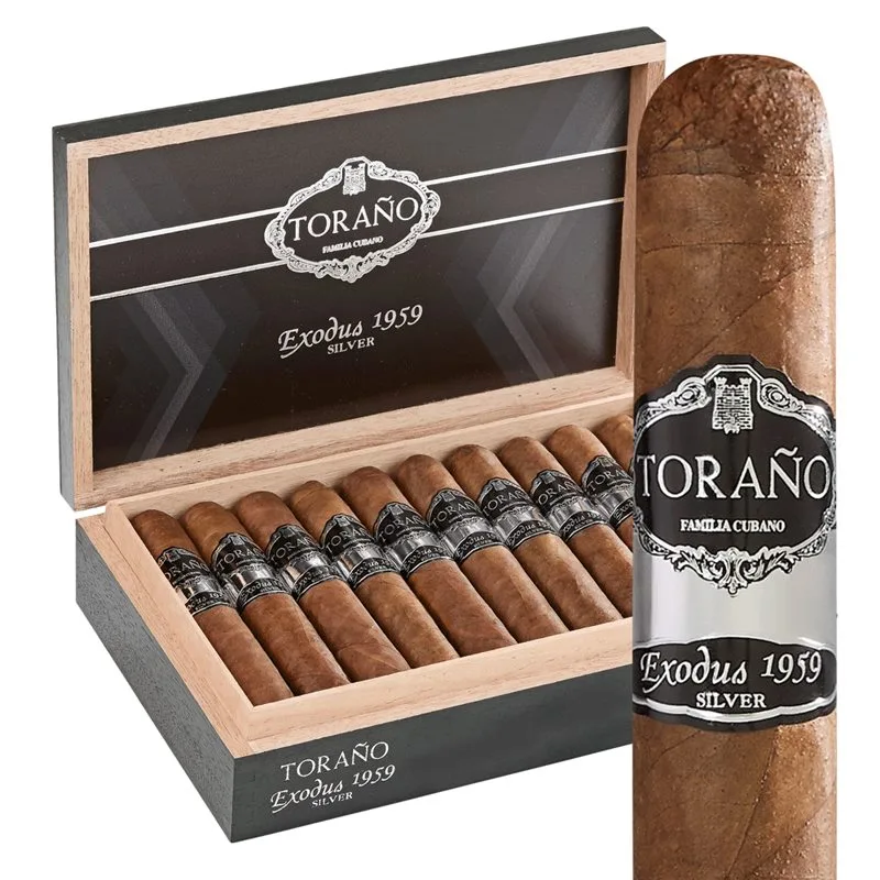 Torano Exodus Silver Short Robusto (4.7"x52) Box of 20